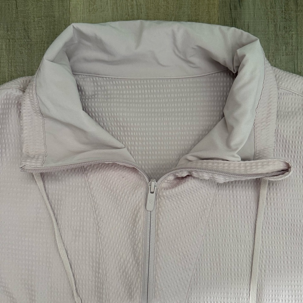 Lululemon Athletica Light Dusty Pink Athletic Lightweight Jacket - Picture 3 of 8
